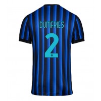 Stroje piłkarskie Inter Milan Denzel Dumfries #2 Koszulka Podstawowej 2025-26 Krótki Rękaw